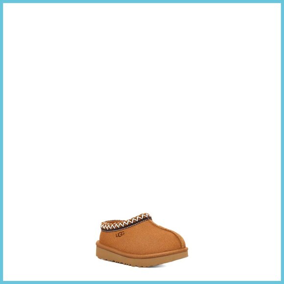 Suede Slippers with Wool and Lyocell Lining Round Toe Pull-On